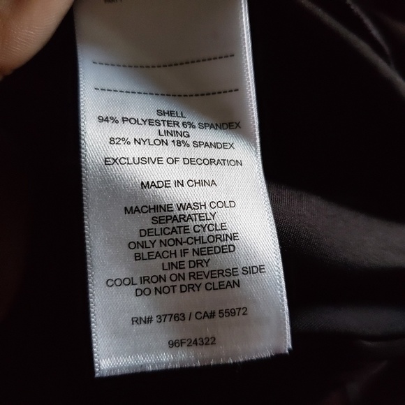 Laundry by Shelli Segal Leather Yoke Dress - Picture 7 of 8